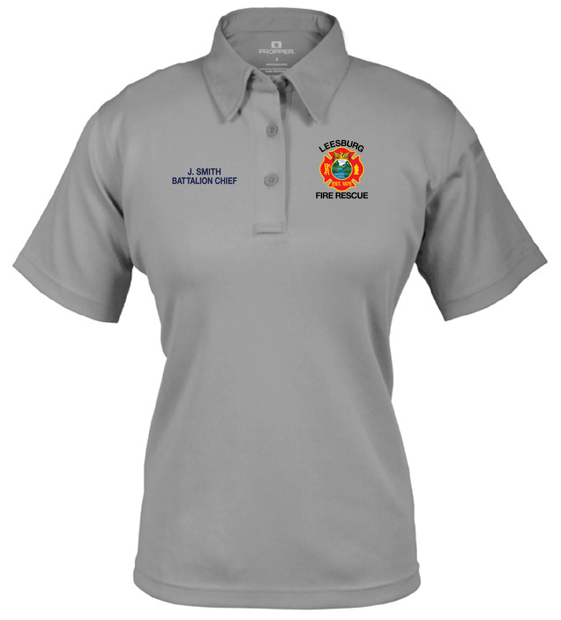 Women's Ice Propper S/S Polo for Firefighters